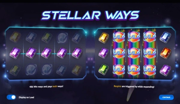 Stellar Ways có lối chơi đơn giản và có giới hạn số tiền đặt cược tối thiểu