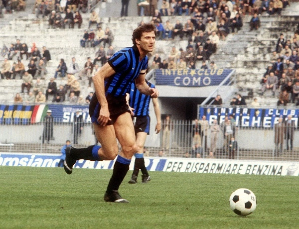 Giacinto Facchetti gắn bó với Inter Milan suốt sự nghiệp cầu thủ