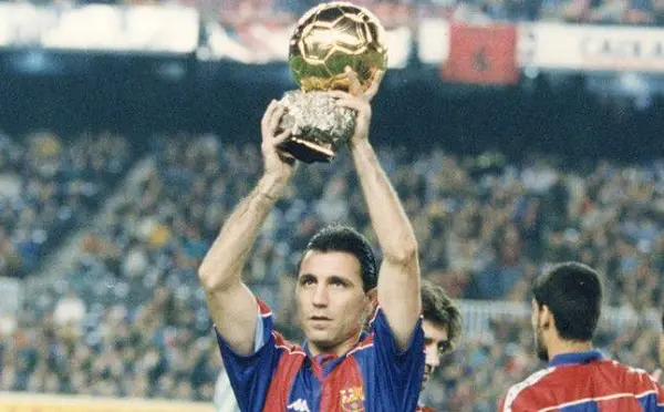 Hristo Stoichkov giành quả bóng vàng năm 1994