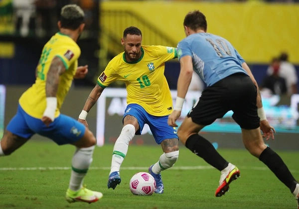 Neymar là mũi tấn công mạnh của Brazil trong các giải đấu quốc tế
