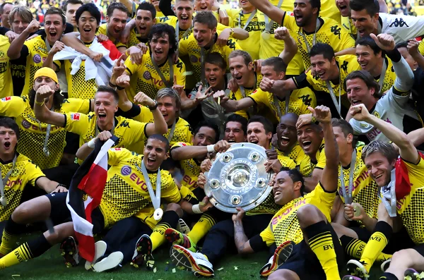 Borussia Dortmund mang về 5 giải vô địch cho mình