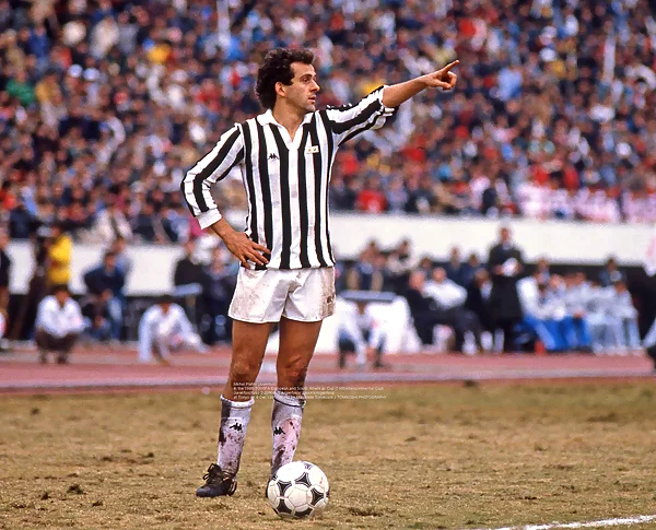 Platini giành được chức vô địch European Cup năm 1985.