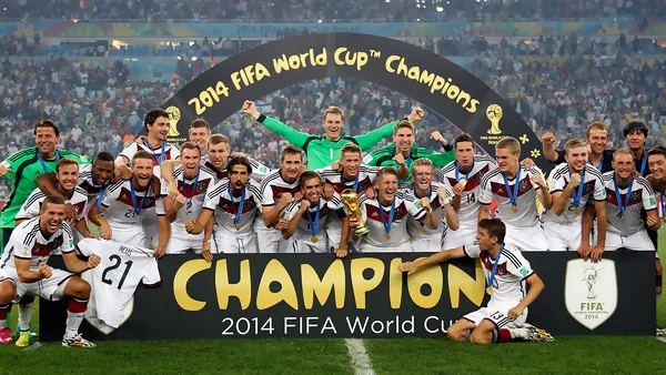 Đức là nhà vô địch châu Âu đầu tiên khi giải đấu World Cup tổ chức ở châu Mỹ