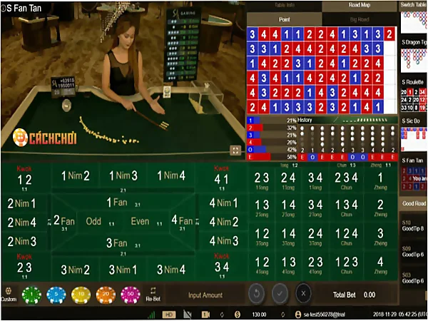 Giới thiệu game Fantan casino.
