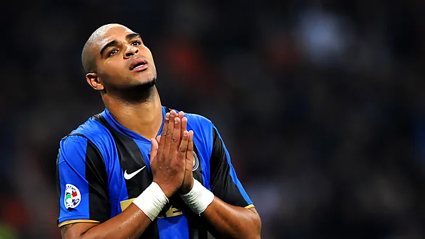 Adriano đã ghi tới 42 bàn ở cả giải quốc nội với Inter 
