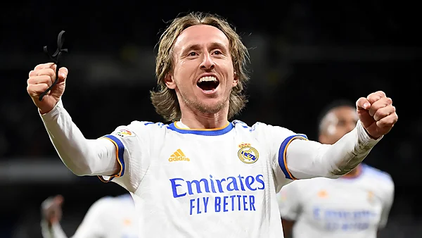 Luka Modric đứng trong top 10 La Liga về nhiều đường chuyền nhất