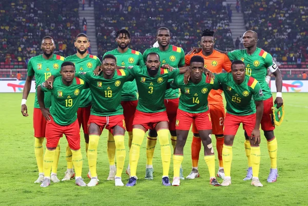 Hình ảnh đội hình của đội tuyển Cameroon tại World Cup 2022