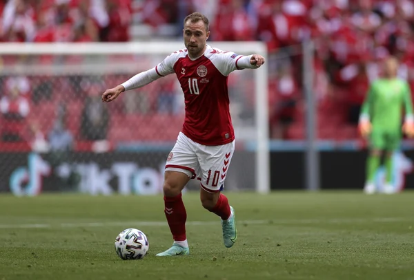 Eriksen cùng đồng đội tham dự World Cup 2022 trong màu áo tuyển Đan Mạch