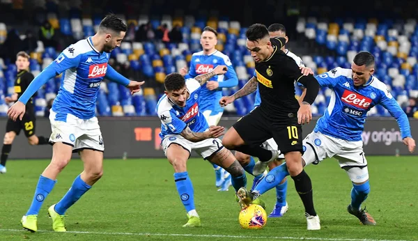 Tâm điểm vòng 16 Serie A là cuộc đọ sức của Inter Milan và Napoli
