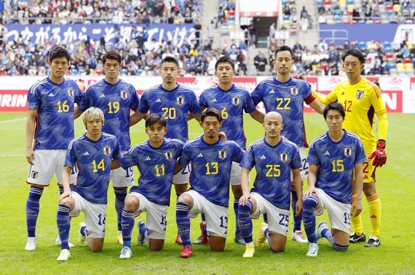 Hình ảnh đội hình đội tuyển Nhật Bản tại World Cup 2022