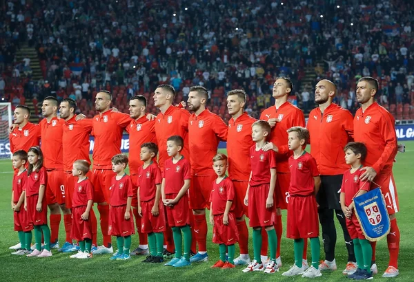 Hình ảnh đội hình đội tuyển Serbia tham gia thi đấu tại World Cup 2022