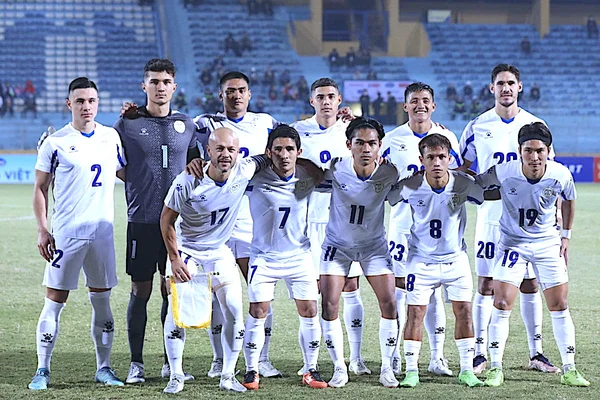 Đội hình đội tuyển Philippines trong trận giao hữu với tuyển Việt Nam trước thềm AFF Cup 2022