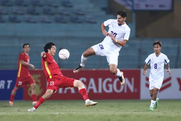 Cầu thủ Philippines trong trận đấu giao hữu với Việt Nam trước thềm AFF Cup 2022