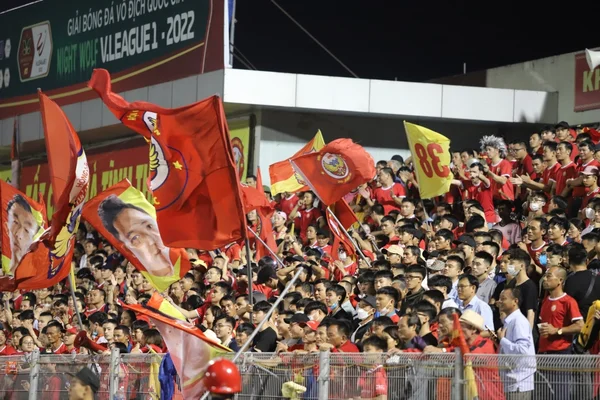 Cổ động viên của CLB Đông Á Thanh Hóa tại V-League 1 mùa giải 2022