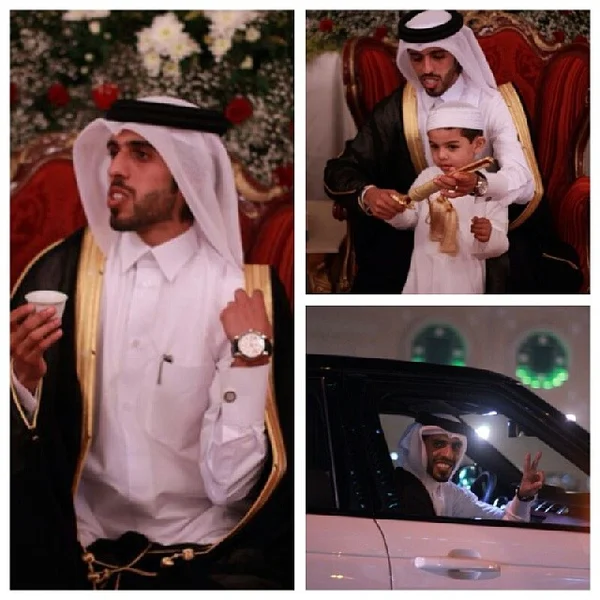 Hình ảnh đám cưới của đội trưởng tuyển Qatar Hassan Al-Haydos