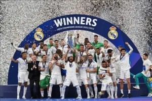 Real Madrid vô địch giải đấu lần thứ 14 tại Champions League năm 2022